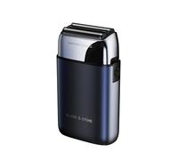 Blade & Stone PS501 Foil Shaver, Diamond-S Blade | Professional Foil Shavers for Men 8000 RPM Durable Brushless Motor, Barber Shaver- All-Metal, Cordless Shaver for Men, Womens Shaver- Dark Knight