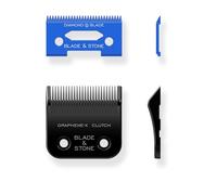 Blade & Stone™ Replacement Clipper Blade - Diamond-S™ Blade - Micro-Gap™ Technology - Graphene-X™ - Fits Blade & Stone™ Cordless Clippers and Most Popular Barber (Clutch Replacement Blade)