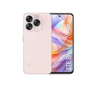 ZTE Blade V70 Vita Mobile Phone, 6.7” Display, Dual Sim, 4+256GB, 5000mAh Battery - Sim Free Unlocked Smartphone - UK Warranty - Rose Pink