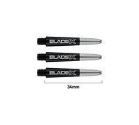Blade X - Vecta Shafts - Black & Silver Short