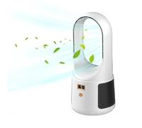 Bladeless Desk Fan - Quiet Air Circulator, Compact Office Cooling | Rechargeable Mini Desk Fan, Safe Breeze Manufacturer at Nursery, Raffred Device