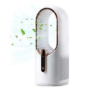 Bladeless Fan Desk Fan Bladeless Office Fan Small Cooling Fan Portable Silent Fan Type-C Charging For Office Living Room, Bedroom Easy To Use
