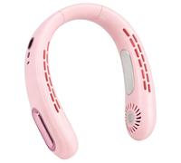 Bladeless Fan - Hands Free Wearable Portable Neck Fan with 5-Speed LED