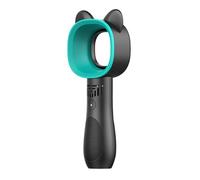 Bladeless Fan Mini Bladeless Fan Cute Cat Hand Held USB Rechargeable Fans 2000mAh Mute Without Vane For Home Outdoor Ventilador Cooler Fan Easy To Use(Blue)