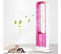 Bladeless Tower Fan with Remote, Air Circulation Fan, Oscillating Pedestal Fan, Can be Timed, Household Silent Cooling Fan, Matches Perfectly with a Variety of Home décor Styles