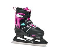Bladerunner Micro Ice XT G Ice Skates Adjustable Size, Girls and Girls, Black/Fuchsia, 29-34