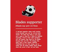 Blades Fan Definition Wall Art Print, Size A4