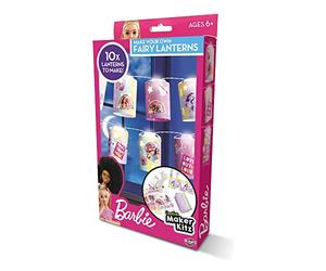 BLADEZ Barbie Fairy Lights, Make Your Own Lanterns, Licensed Activity Set, Crafts for kids, Lights and stickers included, Creative Maker Kitz Toyz