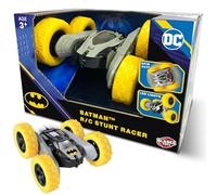 BLADEZ Batman Toyz Stunt Racer Remote Control Car - High 8 KM/H Speed Stunt Action with 360-Degree Spins - Official The Batman Licensed Car Toy for Kids - Fun Batman Gifts Toys for All Ages