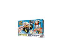 BLADEZ Hot Wheels Custom Monster Truck Kit, DIY Car, Make Your Own/Build Your Own, Pull Back Vehicle for kids, Customisable with pens and stickers,