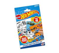 BLADEZ Hot Wheels Licensed Sticker Craft Activity Set Includes Card Cars, Stickers, Pens and Colouring Sheets, for Kids Art and Creative Play Toyz Age 3+