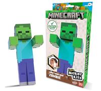 BLADEZ Minecraft Make Your Own Zombie, Licensed Craft Set, Arts and Crafts for Boys and Girls, Licensed Toy for kids, Creative Maker Kitz Toyz