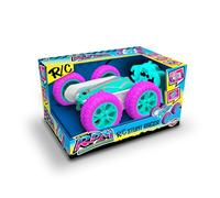 BLADEZ RPM RC Stunt Racer, Real Performance Machine, Radio Control Flip Racer, 360 Degree Spinning, High Speed, Purple/Turquoise Deco, Toyz