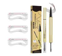 -blading Eyebrow Pen - Faux Brow Pen | -blading Eyebrow Pencil | Natural Looking Brows Makeup, Precise Brush-Tip Create With Gel, Last All-Day | Long-Lasting Makeup Supplies