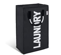 BLADO Laundry Basket, Foldable Laundry Hamper - Washing Basket for Bathroom storage with Carrying Handles, Collapsible Laundry Bin for Bedroom, Bathroom, and Laundry Room