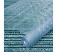 BLADO Plastic Clear Carpet Protector 27 inches Wide Runner Thick Heavy Duty Guard Protects Carpets Vinyl Flooring (27Inches x 8ft)