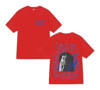 BLAENU Daniel Singer CAE-SAR Tshrit 2D Printed Short Sleeve Shirt Men Women Crew Neck Summer Top Streetwear XXS-4XL-Red||xx_l