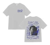 BLAENU Daniel Singer CAE-SAR Tshrit 2D Printed Short Sleeve Shirt Men Women Crew Neck Summer Top Streetwear XXS-4XL-Grey||xx_l