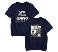 BLAENU DPR IAN T-Shrit 2D Print Fashion Summer Top Short Sleeve Shirt Streetwear for Men Women XXS-4XL-Navy Blue||l