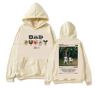 BLAENU Unisex Hoodie Bad Rapper Bunny Women Men Hip Hop Casual Long Sleeve Sweatshirt Clothes XXS-4XL-Khaki||s