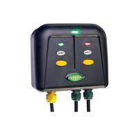 Blagdon 1040204 Powersafe Garden & Pond Safe Weatherproof Electrical Switch Box, 2 Outlet, Black