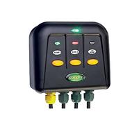 Blagdon 1040211 Powersafe Garden & Pond Safe Weatherproof Electrical Switch Box, 3 Outlet, Black