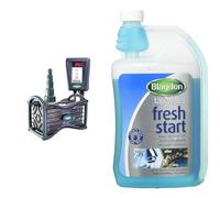 Blagdon Amphibious IQ Energy Saving Pond Pump 6000-12000 Extra Large Model + Pond Fresh Start Water Conditioner 1L