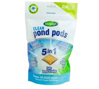 Blagdon Clean Pond Pods, Clears Blanket Weed, Reduces Filter Cleaning, Feeds Aquatic Plants, Eats Pond Sludge, Removes Chlorine, Makes Tap Water Safe,