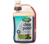 Blagdon Clear Pond Water Treatment, 1 Litre, Clears Dirty Green or Brown Cloudy Water Quickly, Natural, Wildlife Safe, Harmless to Fish and Filter Ba