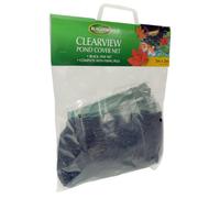 Blagdon 1022378 Clearview Pond Cover Netting, Strong Double Weave, Black, Fine, with 6 Fixing Pegs, Net Size 3m x 2m (10’ x 6’ 6”), Protects Pond