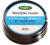 Blagdon Flexible Reinforced Pond Tubing, 4.57m (15ft) x 12mm (1/2") Internal Di