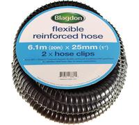 Blagdon Flexible Reinforced Pond Tubing, 6.1m (20ft) x 25mm (1”) Internal Dia