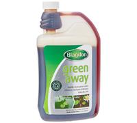 Blagdon Green Away Pond Water Treatment, Clears Green Water and Suspended Algae Particles, Natural, Plant Friendly, Safe for Fish, 1 Litre, Treats