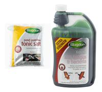 Blagdon Guardian Pond Tonic Salt & Extra Strength Anti Fungus & Bacteria Treatment for Pond Fish, Finrot, Mouthrot, Goldfish, Koi, Carp, 1 Litre
