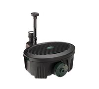 Blagdon Inpond 5-in-1 2000 Easy Care Clean Pond Solution, 10w Pond Pump & Filter with UV Clarifier for Algae Control and Clear Water, LED Light, 3