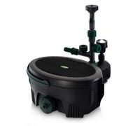 Blagdon Inpond 5-in-1 6000 Easy Care Clean Pond Solution, 26.5w Pond Pump & Filter with UV Clarifier for Algae Control and Clear Water, LED Light, 3