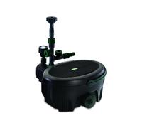 Blagdon Inpond 6-in-1 9000 Easy Care Clean Pond Solution, 49.5w Pond Pump & Filter with UV Clarifier for Algae Control and Clear Water, LED Light, 4