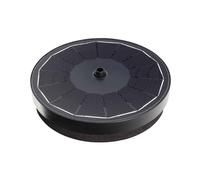 Blagdon Liberty Solar Floating Fountain Pump for Small Ponds, Water Features, Bird Baths, with Crystal Glass Panel, Five Fountain Displays, All Fittings Included, Max Flow Rate 180 LTR/hr, 2.2 Watts