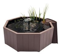 Blagdon No Dig Nature Pool Garden Wildlife Pond & Solar Fountain Above Ground