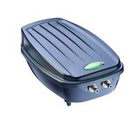 Blagdon Pond Water Oxygenator Kit, 2 Outlet Aeration Air Pump For Standard Ponds Up To 2000 Litres, Green