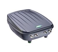Blagdon Pond Water Oxygenator Kit, 4 Outlet Aeration Air Pump for Medium Ponds up to 4000 litres,Black, blackone