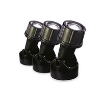 Blagdon Ultra Bright Economical LED Pond and Garden Lights, Fully Submersible, Waterproof, 1 Watt (3 Lights), with Transformer, Cables and Fixings, Black