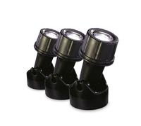 Blagdon Ultra Bright Economical LED Pond and Garden Lights, Fully Submersible, Waterproof, 1 Watt (3 Lights), with Transformer, Cables and Fixings,
