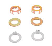 Blaihild 1 Inch Trailer Spindle Nut Retainer Kit | Steel 1in D Washer Kit, No Cotter Pin Required, Positive Locking for EZ Lube & Trailer Axles 2K-8K