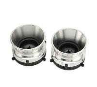 Blaihild 1 Pair NAB Hub Adapters, Universal Loading Device for Studer, with Polished Aluminium 10 Inch Opener