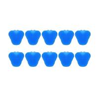 Blaihild 10 Pcs Blue Urinal Screens, Anti Splash Urinal Mats with Deodorizer for Men Bathroom, Splash Proof Design and Odor Control