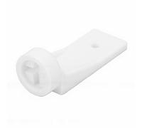 Blaihild 2002244008 Freezer Hinge Plate White ABS Fridge Door Hinge for 2 Way 3 Way RV Yacht Refrigerator, Easy Mount Replacement with Screws for