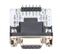 Blaihild 232 to TTL Serial Port Board SP3232 Chip 3-5.5V Power Supply with ESD Guard LED Indicators for PC Microcontroller Programming, 3 LED Status Lights for RXD TXD Power Monitoring, (Female Head)
