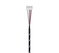 Blaihild 2m USB Replacement Cable for Kana Mouse, Braided Wire with 5 Pin Connector (Black and White)