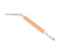 Blaihild 3 Hole Wire Twisting Tool 3x Fence Twister for High Tensile Wire with Secure Orange Grip, Steel 9 Inch for Farm Fencing Repairs and Electric Fence Installations